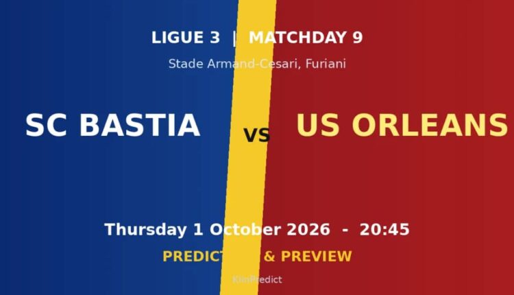 Bastia vs Orleans prediction