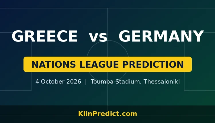 Greece vs Germany prediction for the Nations League match on 4 October 2026