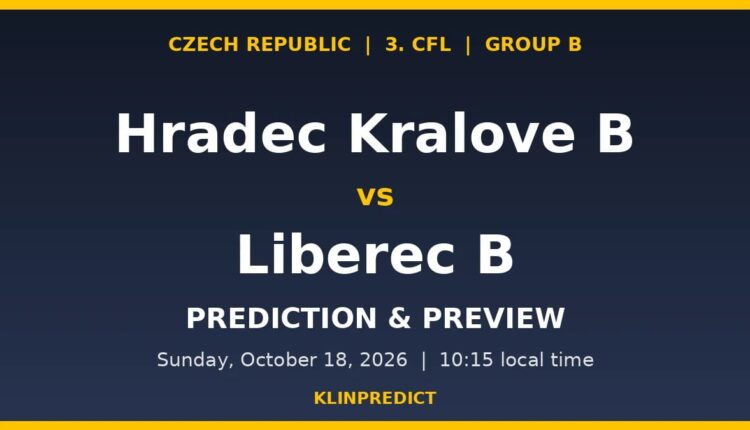 Hradec Kralove B vs Liberec B