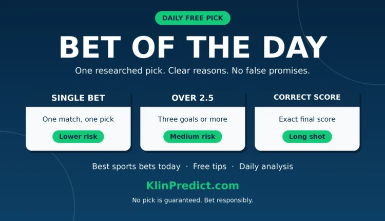 bet of the day predictions